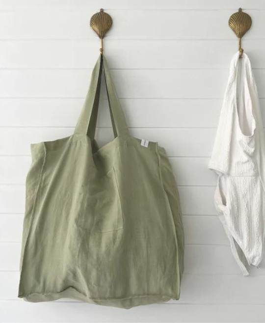 One Fine Sunday | The Weekender Linen Tote