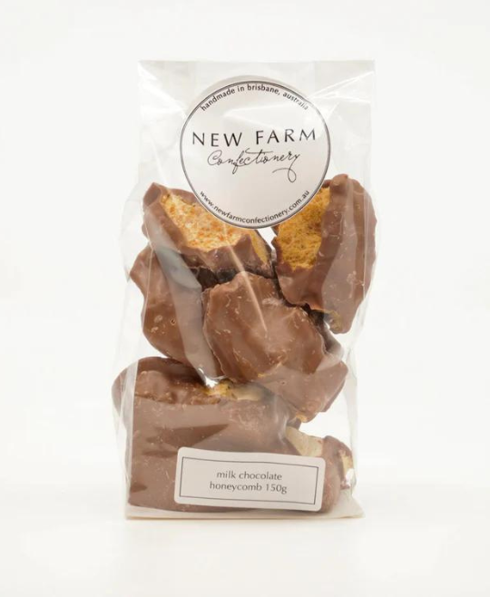 New Farm Confectionery | Milk Chocolate Honeycomb