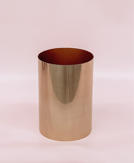 Gold Brass Vase